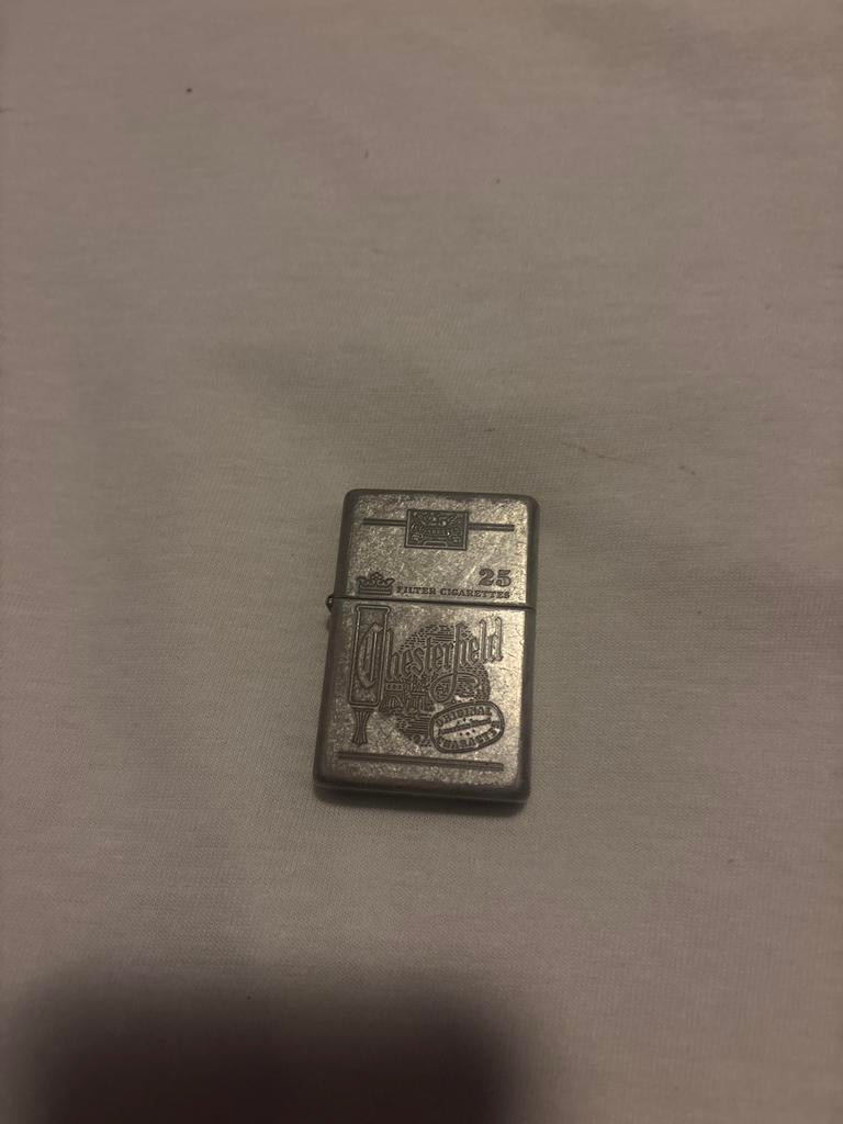Zippo Chesterfield aansteker, Verzamelen, Ophalen of Verzenden, Gebruikt, Aansteker
