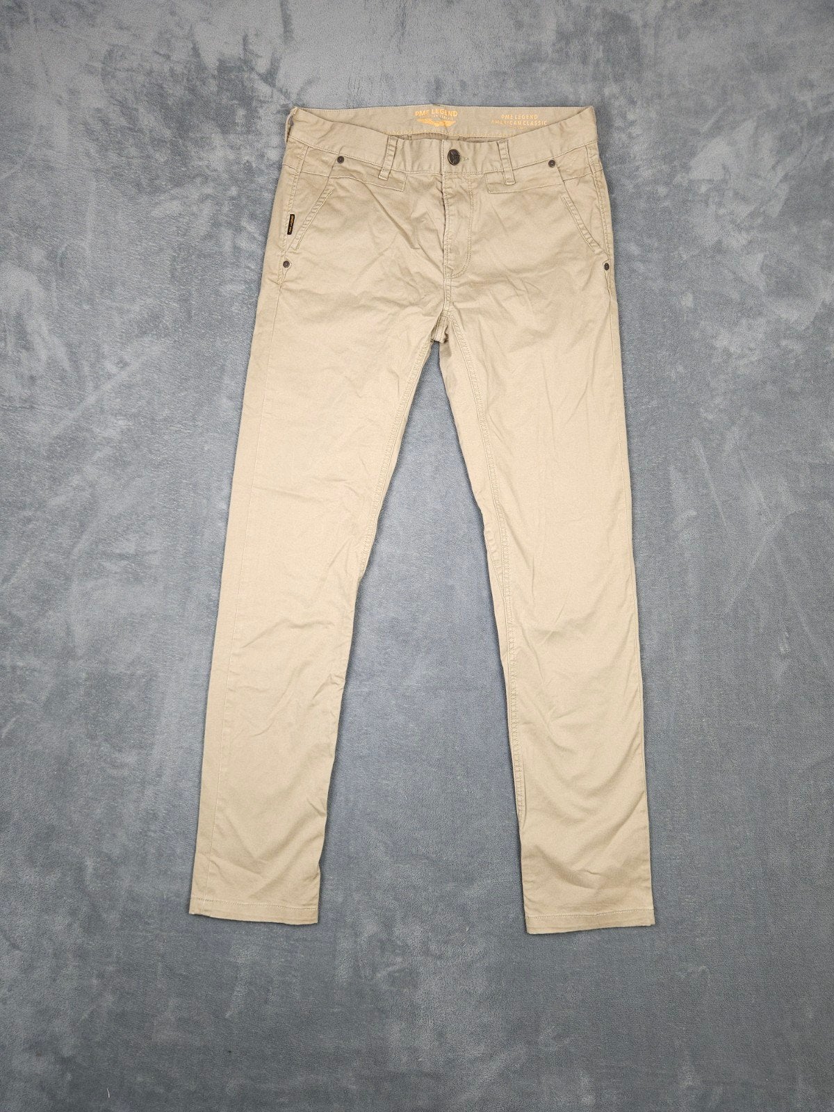 Pme Legend Broek W32 L34 Beige Chino Jeans Pall Mal, Overige kleuren, ., W32 (confectie 46) of kleiner, Ophalen of Verzenden