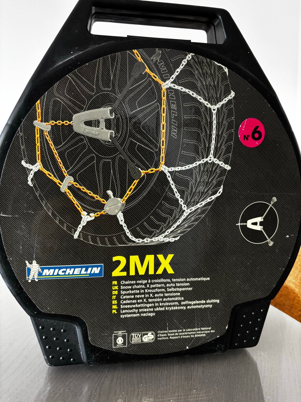 Michelin 2MX Sneeuwkettingen - Maat 6, Ophalen of Verzenden, Zo goed als nieuw