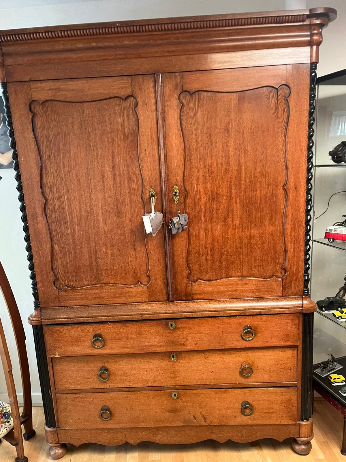 Antieke friese kabinet, Antiek en Kunst, Antiek | Meubels | Kasten, Ophalen