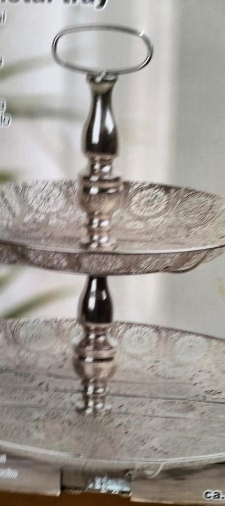 decoratie schaal zie alle foto's, Ophalen, Zo goed als nieuw, Rond, Overige materialen