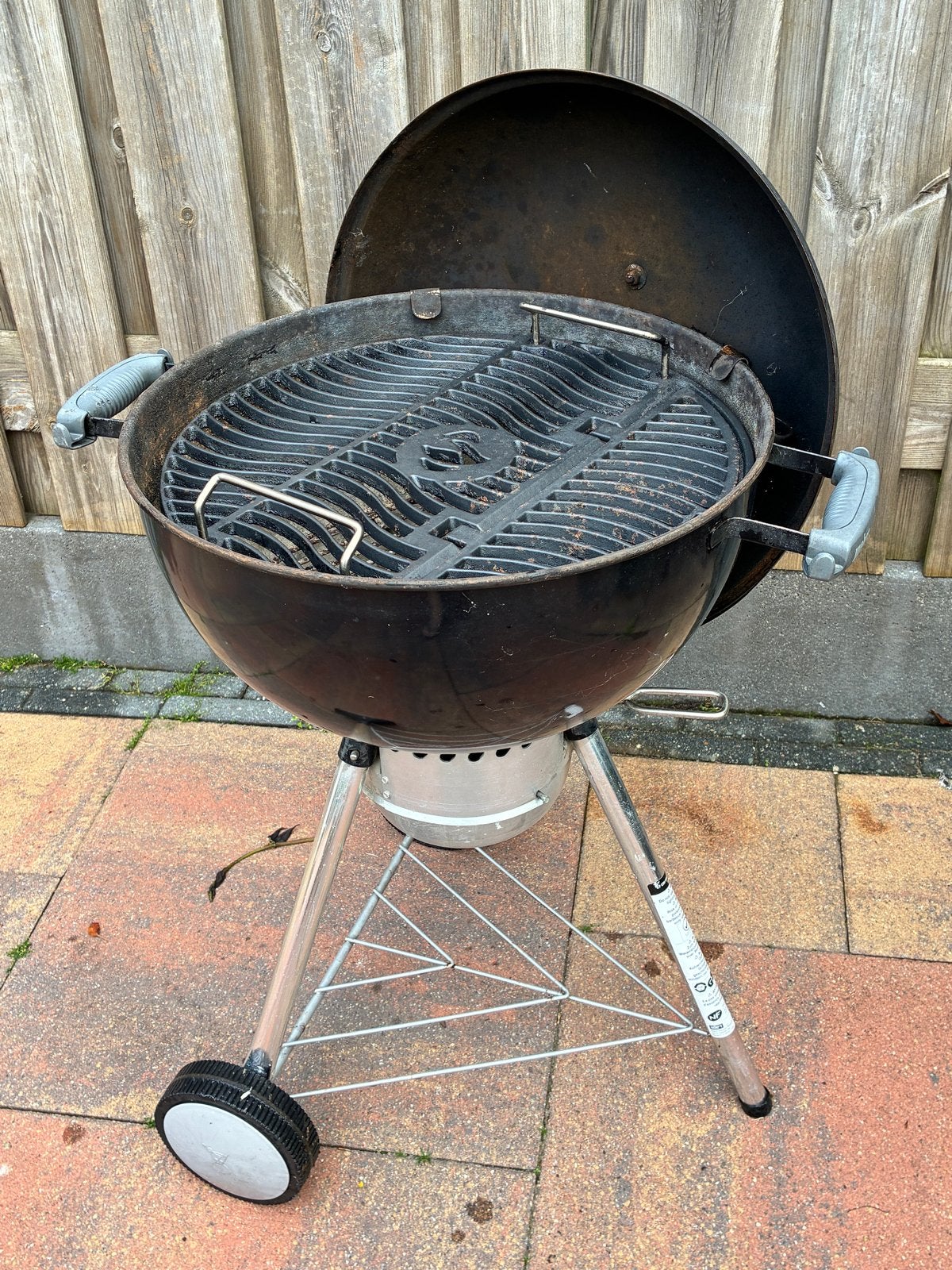 Weber Original Kettle Premium 47cm met extra's, Tuin en Terras, Barbecue-accessoires, Gebruikt, Ophalen