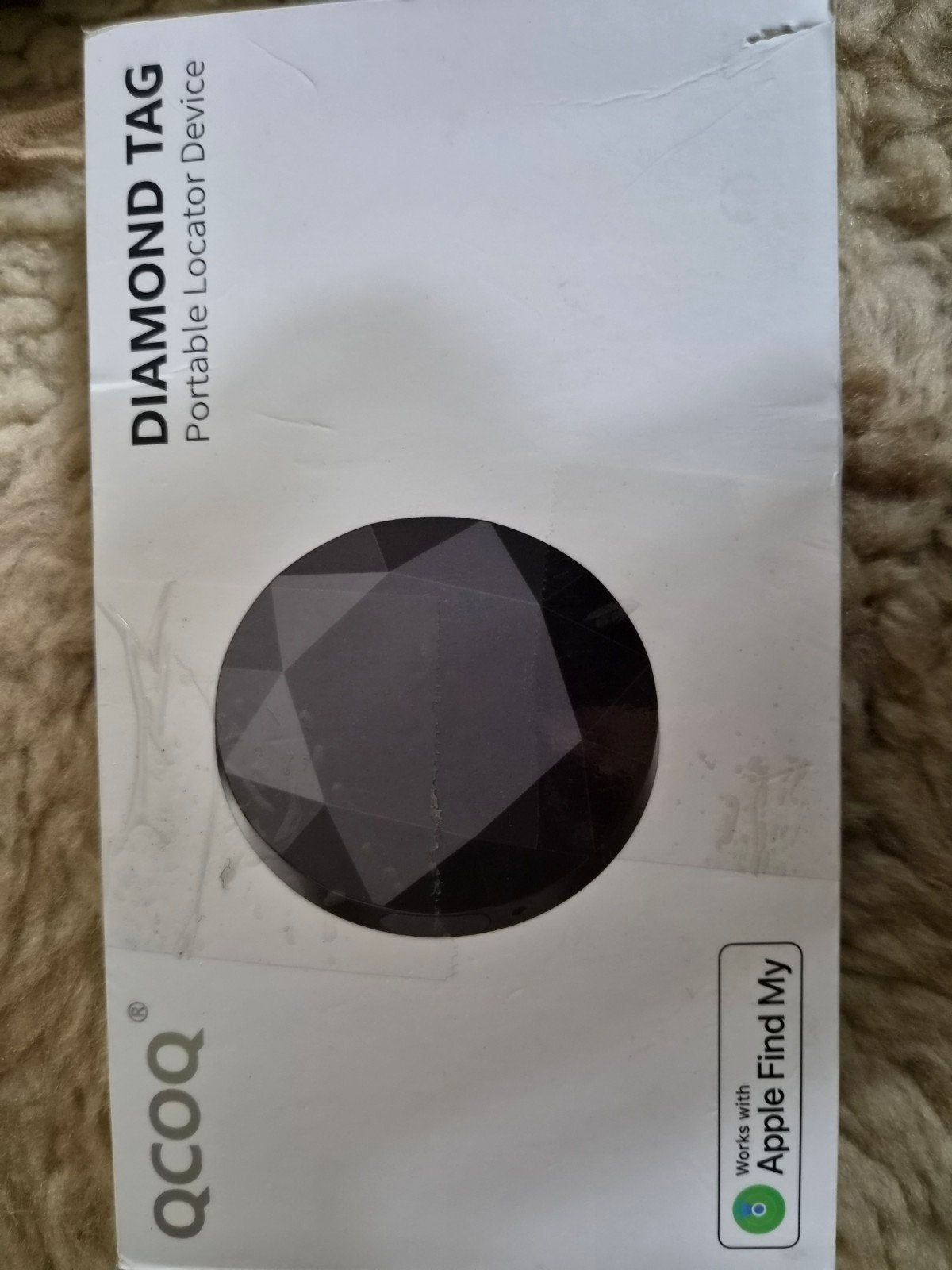 QCOOQ Diamond Tag - Portable Locator Device (4-pack), Ophalen of Verzenden, Nieuw, Overige typen, Universeel