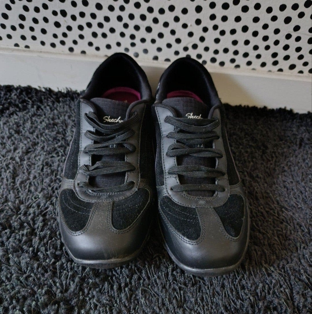 Skechers Memory Foam Sneakers Zwart Maat 40, Ophalen