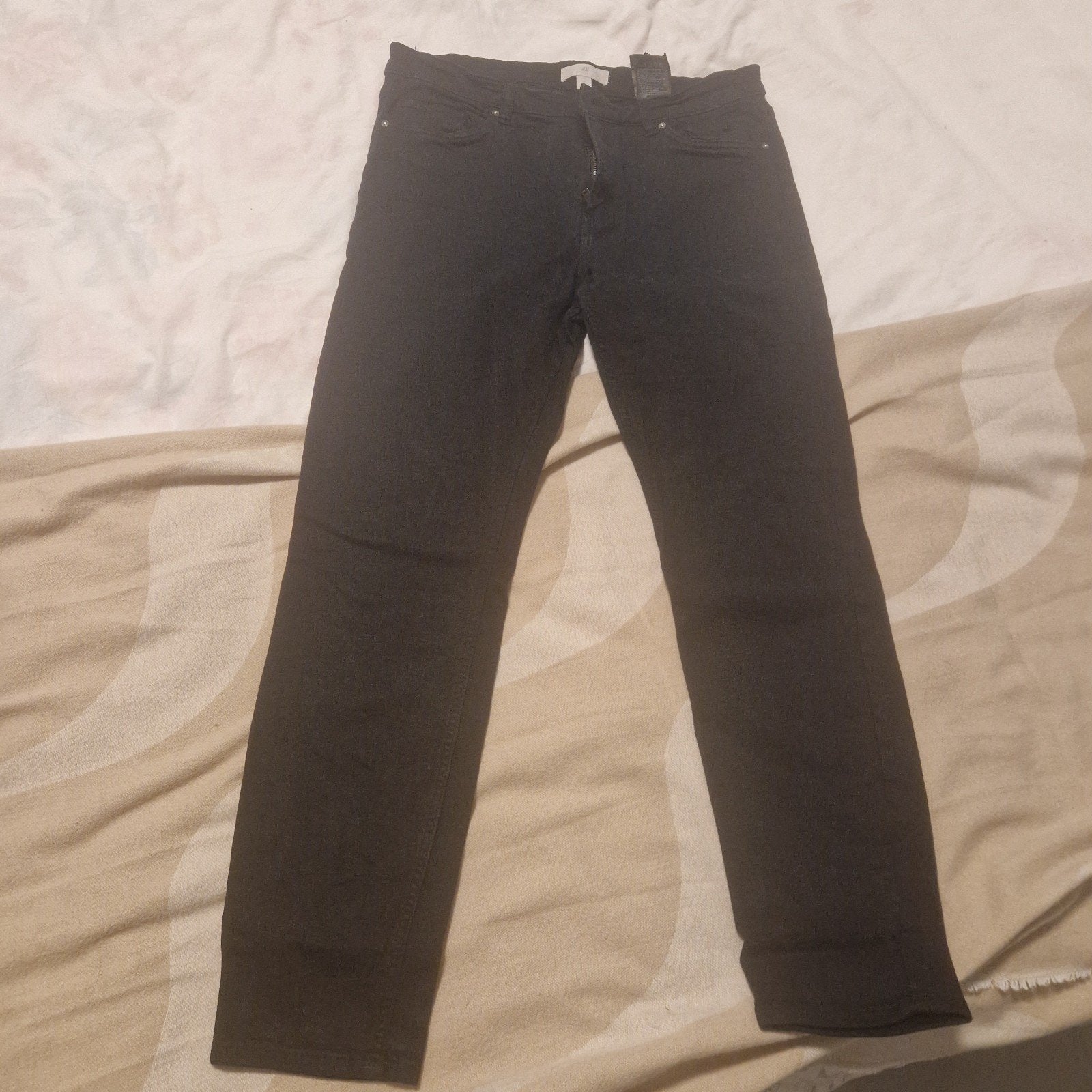 Zwarte H&M broek, maat 42, H&M, Zwart, Maat 42/44 (L), Ophalen of Verzenden