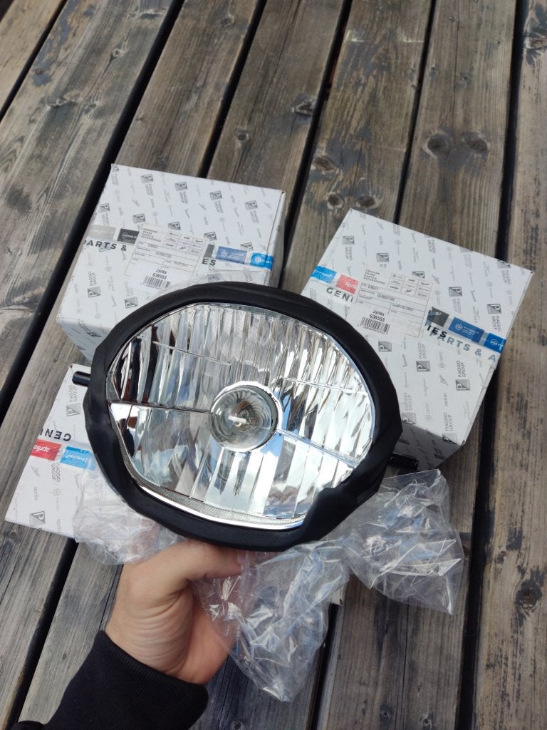 UITVERKOOP! Koplamp / reflector Piaggio Zip origineel NIEUW, Fietsen en Brommers, Brommeronderdelen | Scooters, Info@jynkx.com