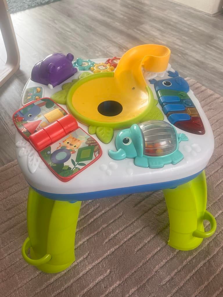 Bright Starts Activiteitentafel met Licht en Geluid, Kinderen en Baby's, Ophalen, Zo goed als nieuw, Speelset, Met licht