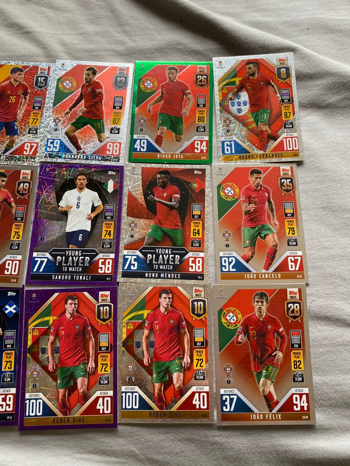 Groot lotje mooie topps kaarten, Ophalen of Verzenden, Zo goed als nieuw, Meerdere plaatjes