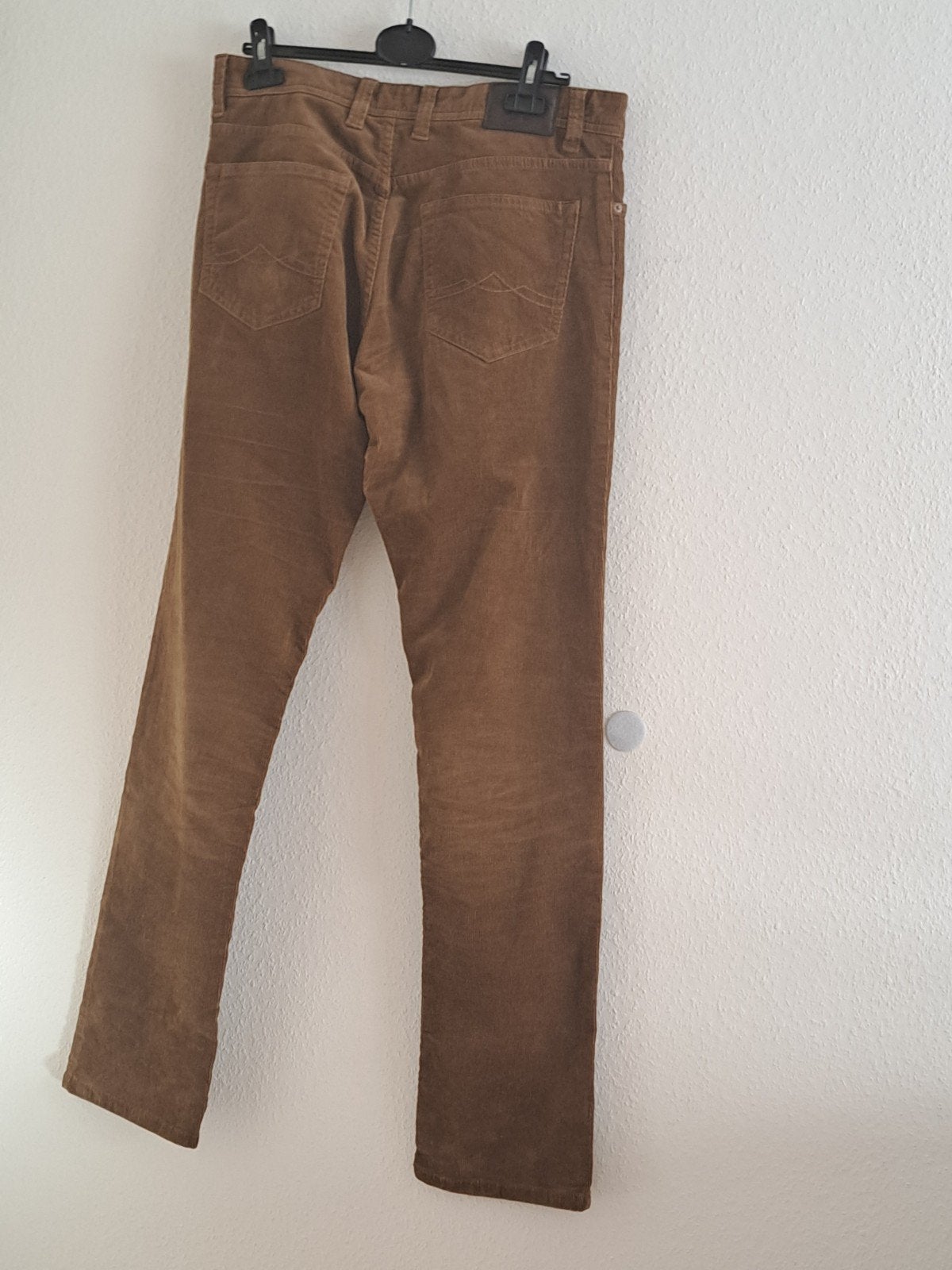 Corduroy fijne ribbroek W34/L34 heren, Kleding | Heren, Ophalen of Verzenden, Zo goed als nieuw, Maat 56/58 (XL), Bruin