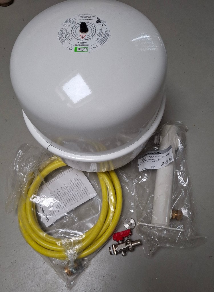 Expansievat nieuw 18 liter voor cv ketel, 30 tot 80 cm, Cv-ketel of Combi-ketel, Nieuw, Minder dan 60 cm