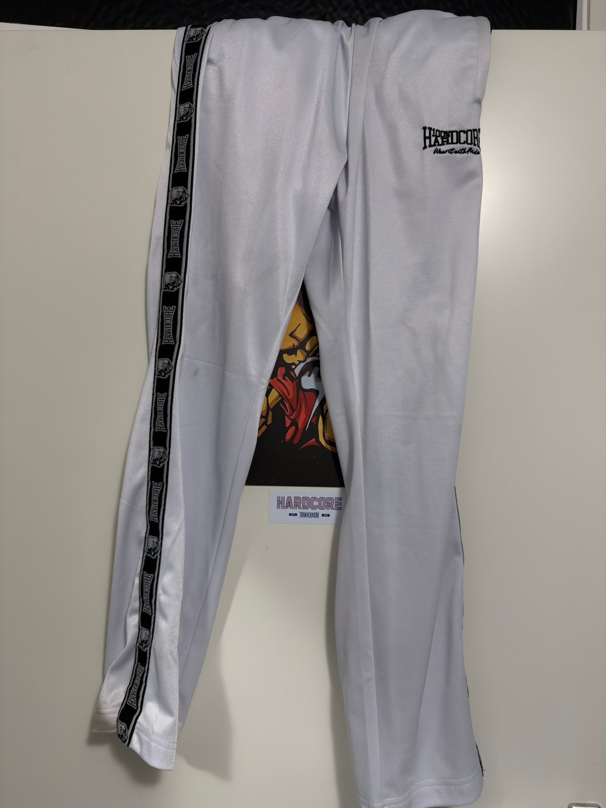 100% hardcore broek, Ophalen of Verzenden, Zo goed als nieuw, Wit, Overige typen