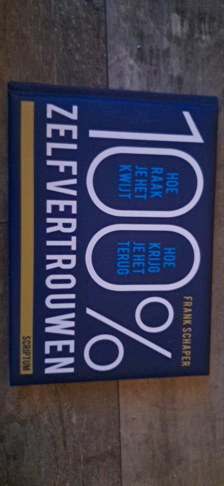 100% Zelfvertrouwen - Frank Schaper, Ophalen of Verzenden