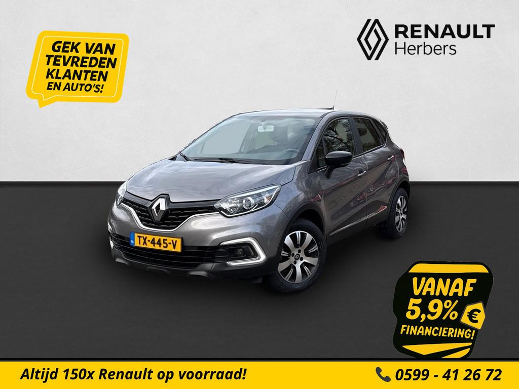 Renault Captur 0.9 TCe Zen NAVI / CRUISE / ALL SEASON BANDEN, Auto's, Renault, Voorwielaandrijving, 898 cc, Stof, Gebruikt