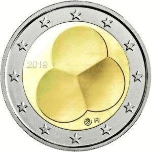 2 Euro Finland 2019 - 100 jaar Grondwet 1919 - UNC, Verzenden, Finland, 2 euro, Losse munt
