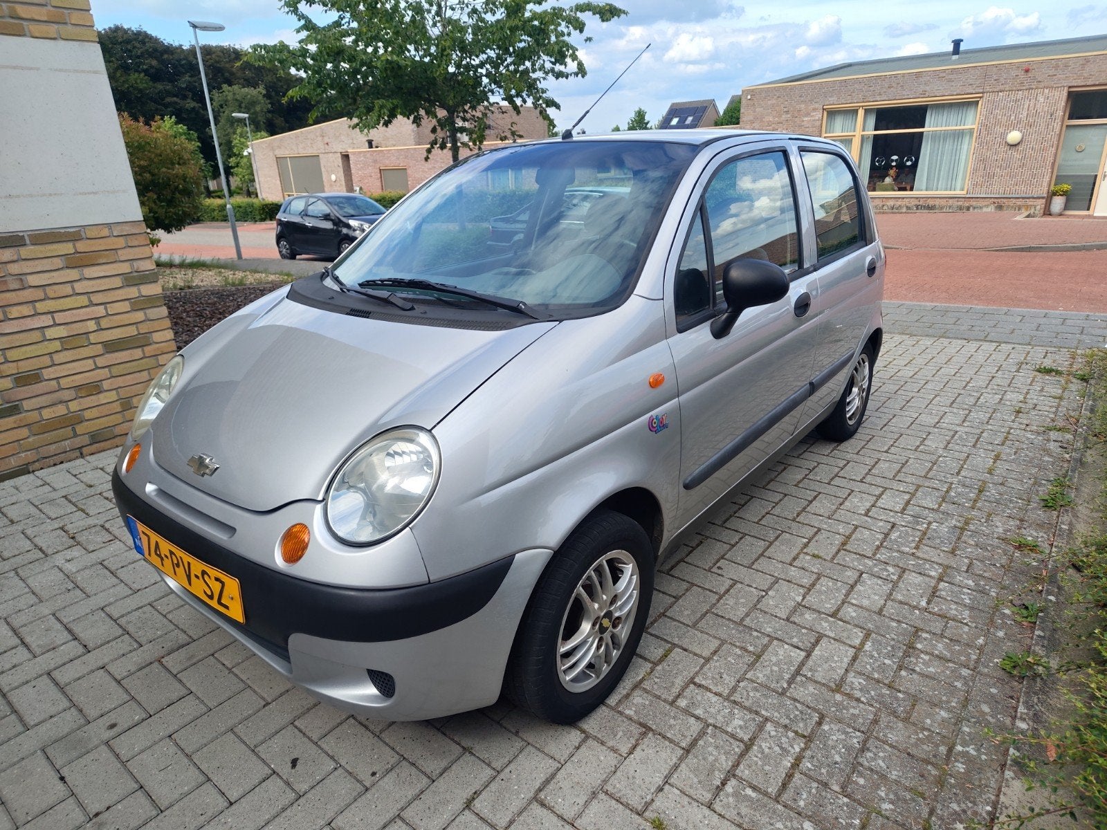 Chevrolet Matiz 1.0 2005 Grijs - lage km stand, Voorwielaandrijving, 64 pk, 771 kg, Origineel Nederlands