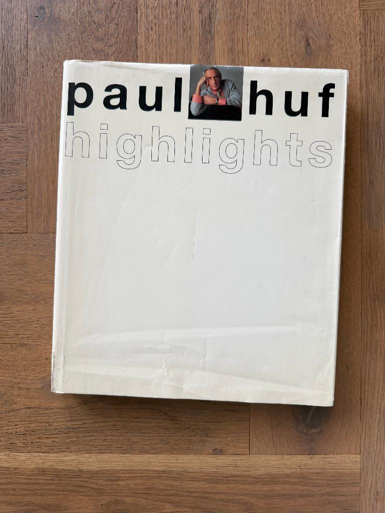 Paul Huf Highlights boek gesigneerd, Ophalen of Verzenden, Paul Huf, Gelezen, Fotografen