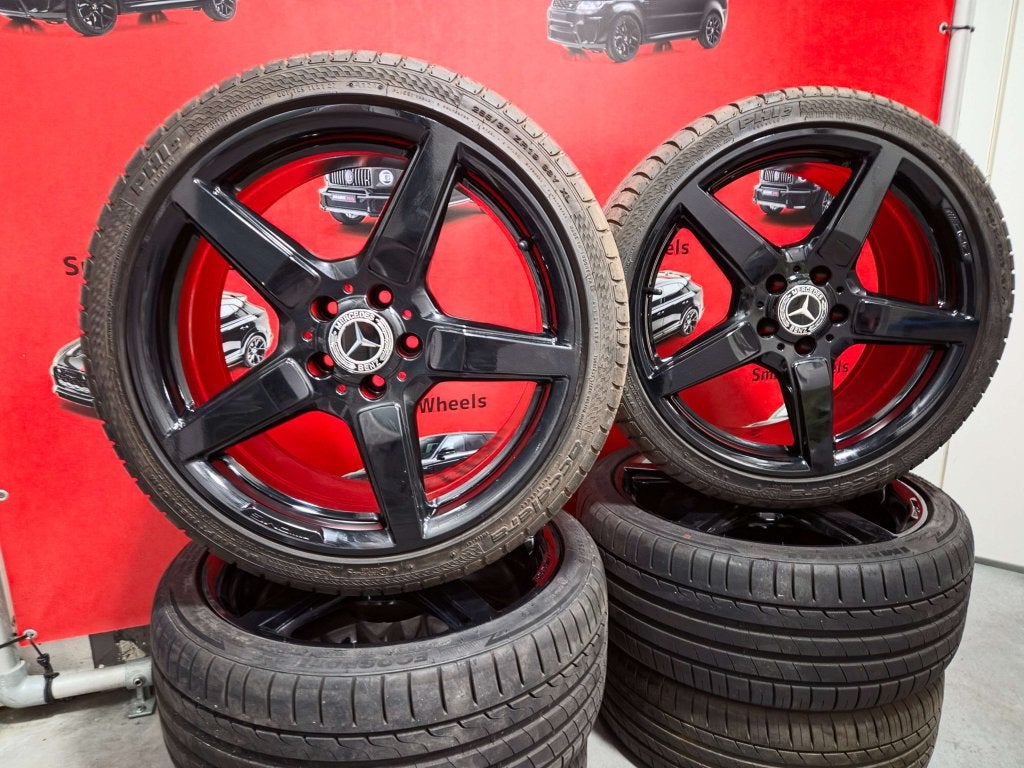 19 inch ORIGINEEL MERCEDES BREEDSET AMG E S CLS VITO VELGEN, 255 mm, Banden en Velgen, Niet ingevuld, Ophalen of Verzenden