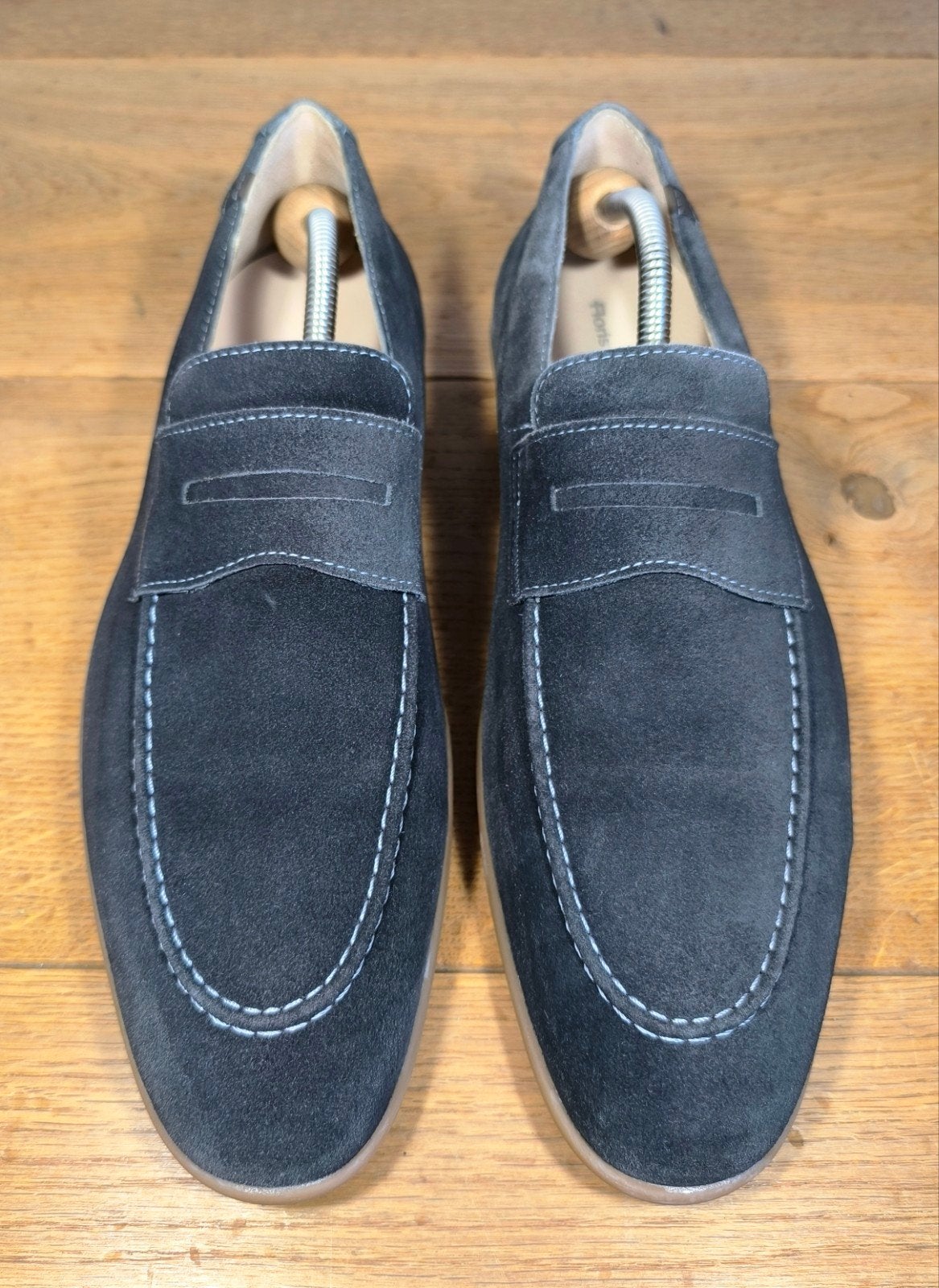Floris van Bommel herenschoenen / loafers maat 9 / 43, Overige kleuren, Floris van Bommel, Zo goed als nieuw, Loafers