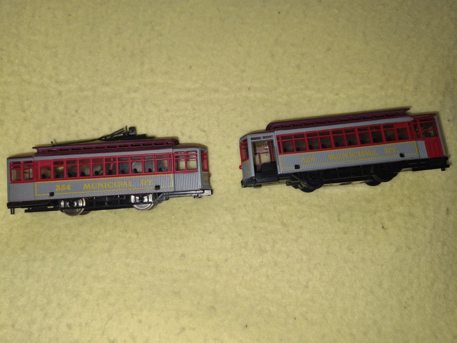 Märklin Tramstel 554 Municipal Railway, Wisselstroom, Ophalen of Verzenden, Märklin, Gebruikt