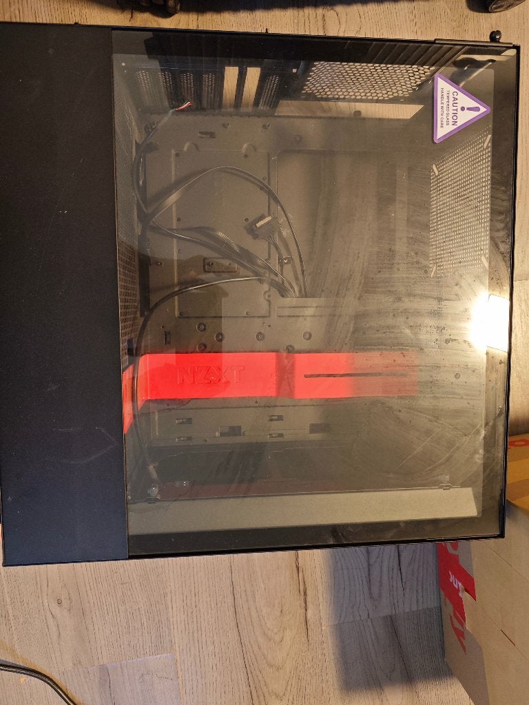 NZXT H510i zwart rood behuizing RGB controller, Computers en Software, Ophalen, Gebruikt