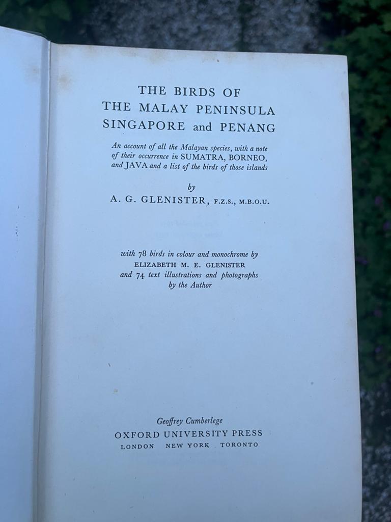 The birds of the Malay Peninsula, Ophalen of Verzenden, Vogels