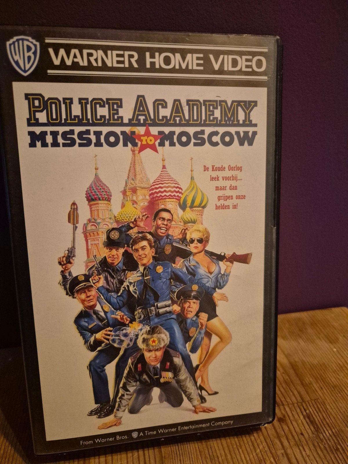 Police Academy: Mission to Moscow VHS - Komedie, Ophalen, Nederlands ondertiteld, Gebruikt, Komedie