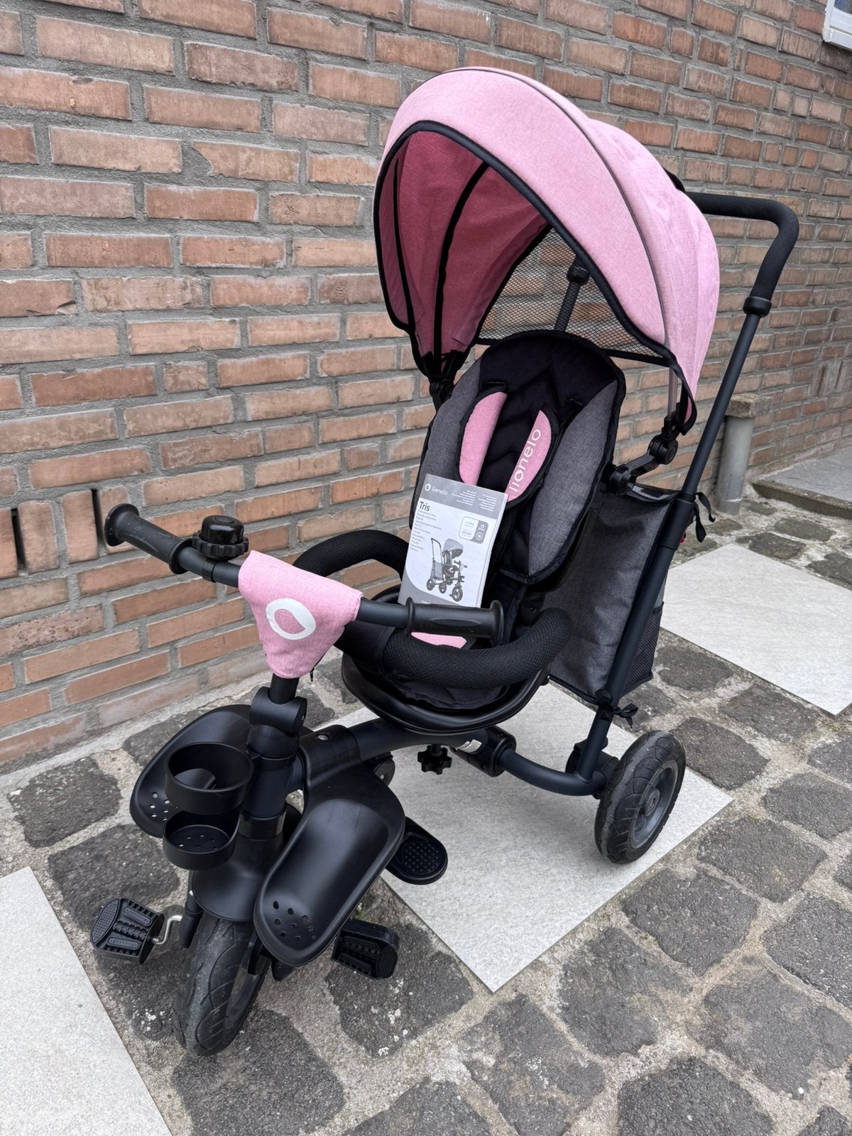 🩶 Lionelo Tris 2-in-1 driewieler te koop! 🩶, Ophalen, Zo goed als nieuw, Duwstang