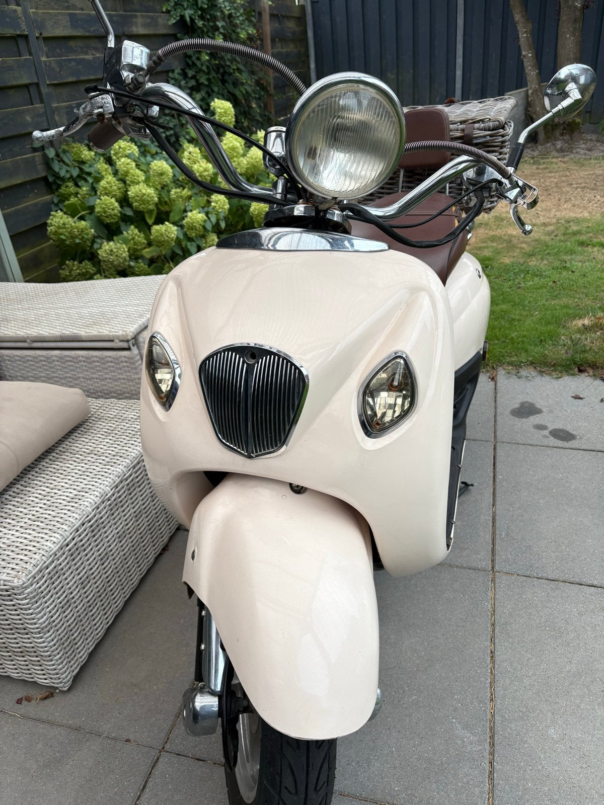 La Souris scooter - Crème/Bruin, Ophalen, Gebruikt, Overige typen, Overige merken