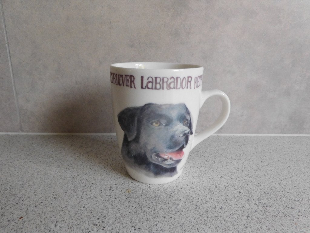 Mok Labrador Retriever JET by ter Steege 10,5x8 cm, Keramiek, Zo goed als nieuw, Overige stijlen, Jet by Ter Steege