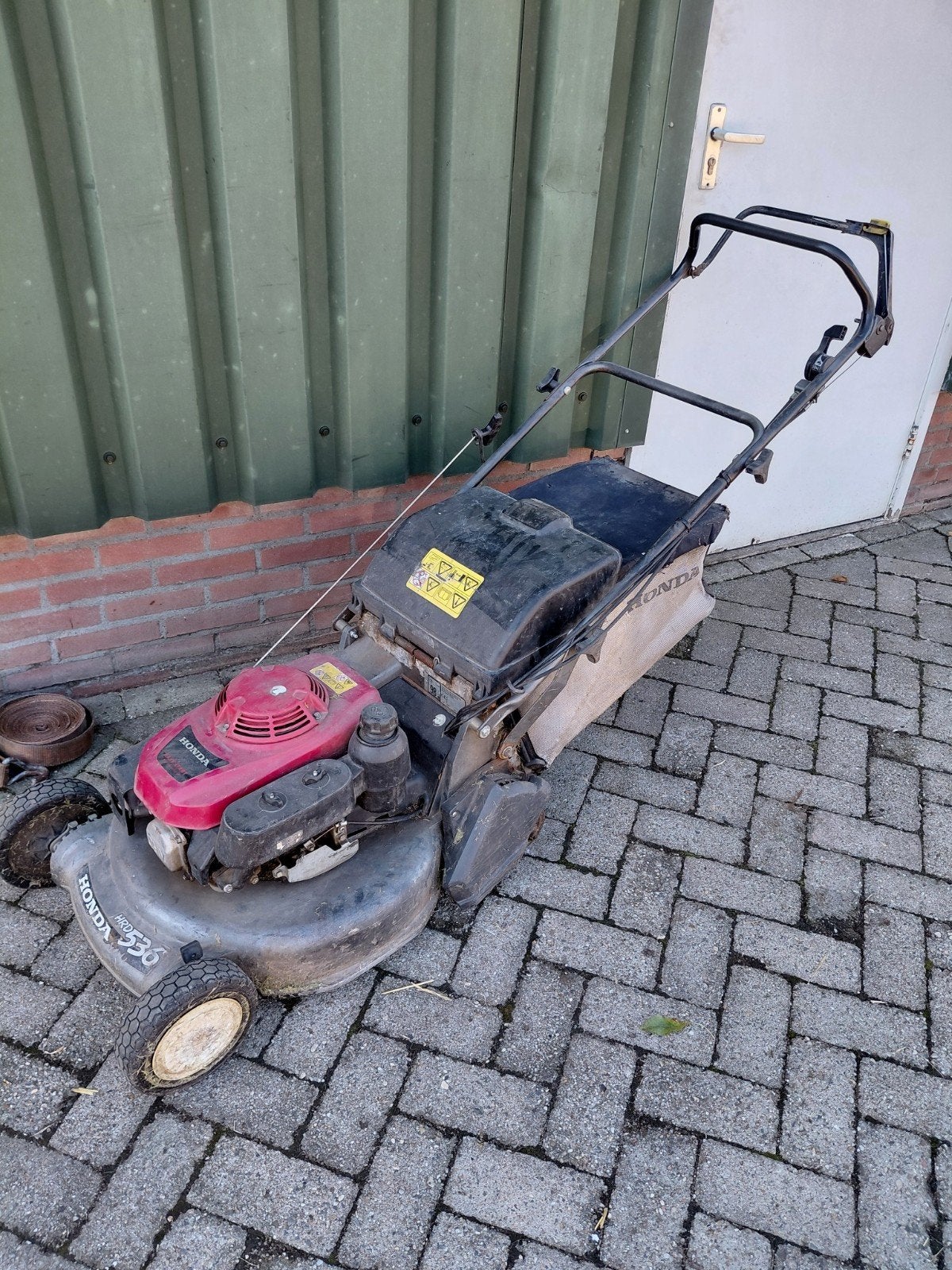 Honda grasmaaier met rol, Tuin en Terras, Grasmaaiers, Ophalen, Gebruikt, 50 cm of meer
