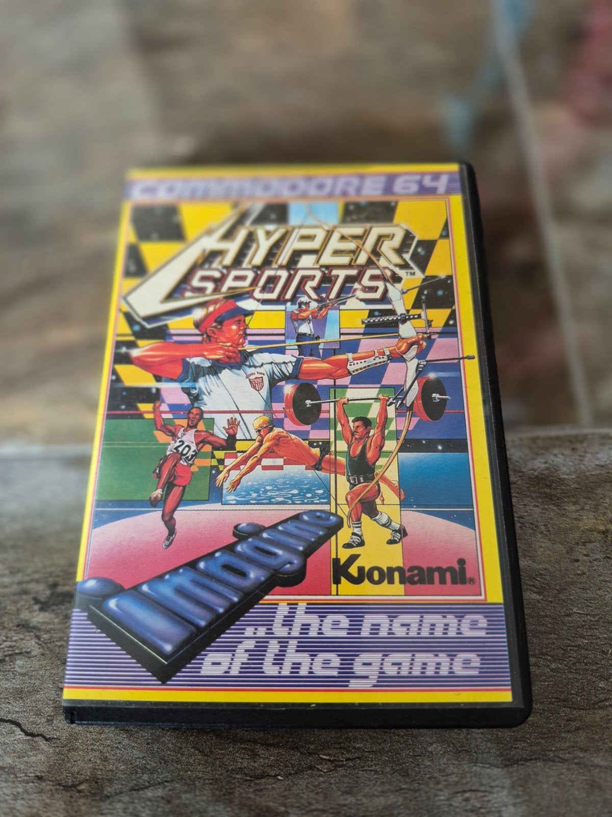 Hyper Sports Commodore 64 - Klassieke Sportgame, Spelcomputers en Games, Ophalen of Verzenden
