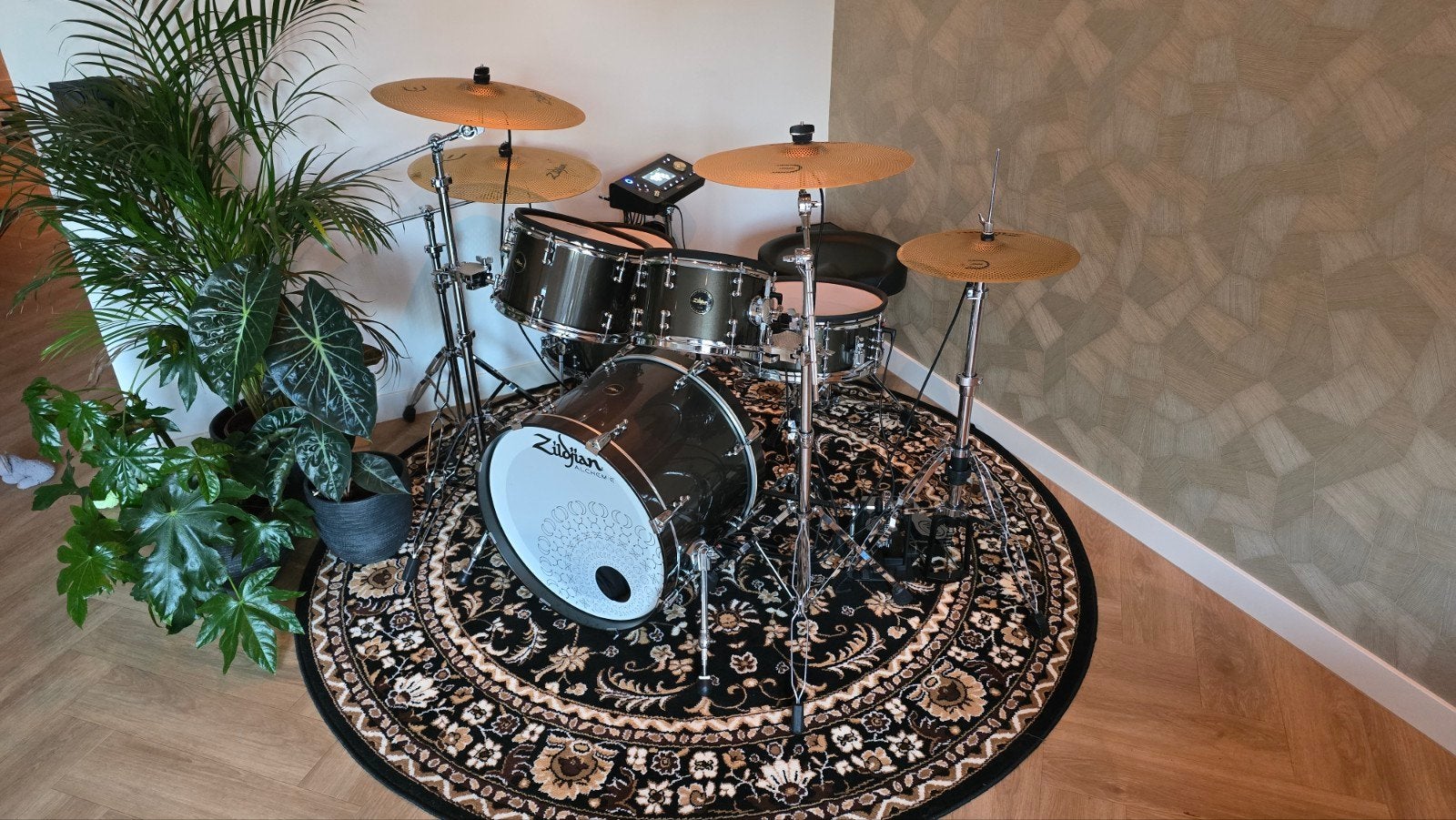 Zildjian Alcham-E EX Gold complete set, Ophalen, Zo goed als nieuw, Overige merken, Elektronisch