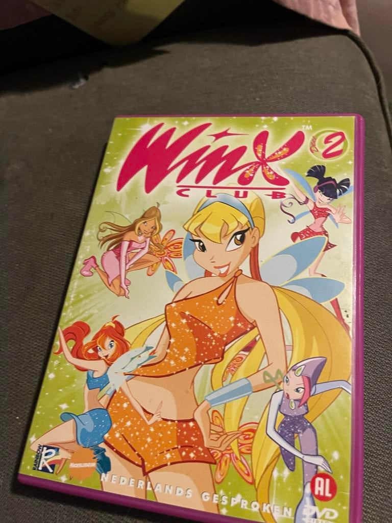 Winx Club - Nederlands Gesproken - DVD Deel 2, Cd's en Dvd's, Dvd's | Kinderen en Jeugd, Gebruikt, Tv fictie, Avontuur, Alle leeftijden