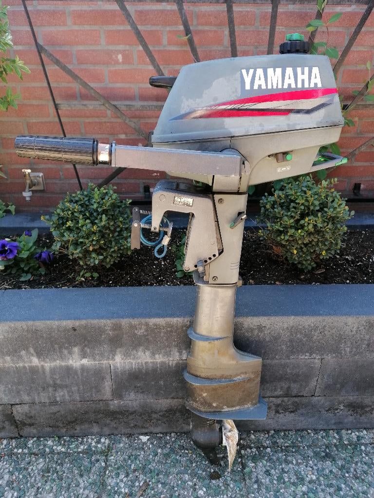 Yamaha buitenboordmotor 3.5 pk 2 takt, Ophalen, Gebruikt, Minder dan 5 pk, Buitenboordmotor