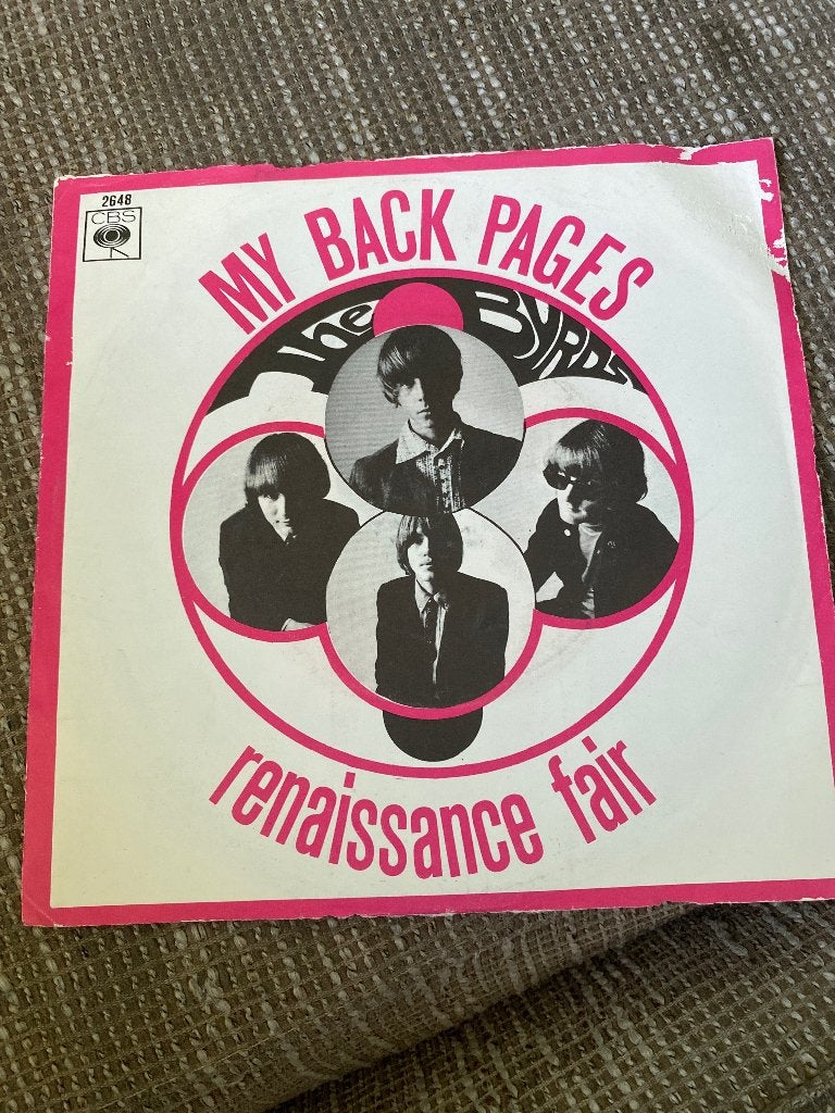 The Byrds - My Back Pages / Renaissance Fair (Vinyl Single), Gebruikt, Originele persing, 7 inch, Ophalen of Verzenden