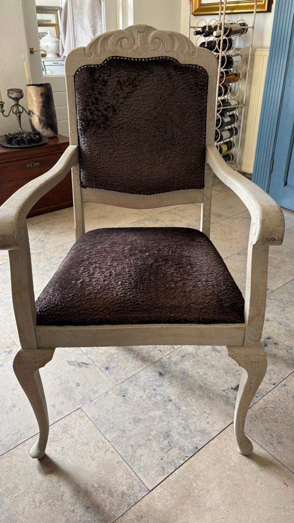 2 stoelen met armleuning, Antiek en Kunst, Ophalen