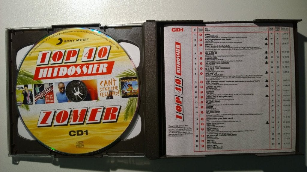 Top 40 Hitdossier Zomer (5 CD), Ophalen of Verzenden, Zo goed als nieuw, Pop, Album