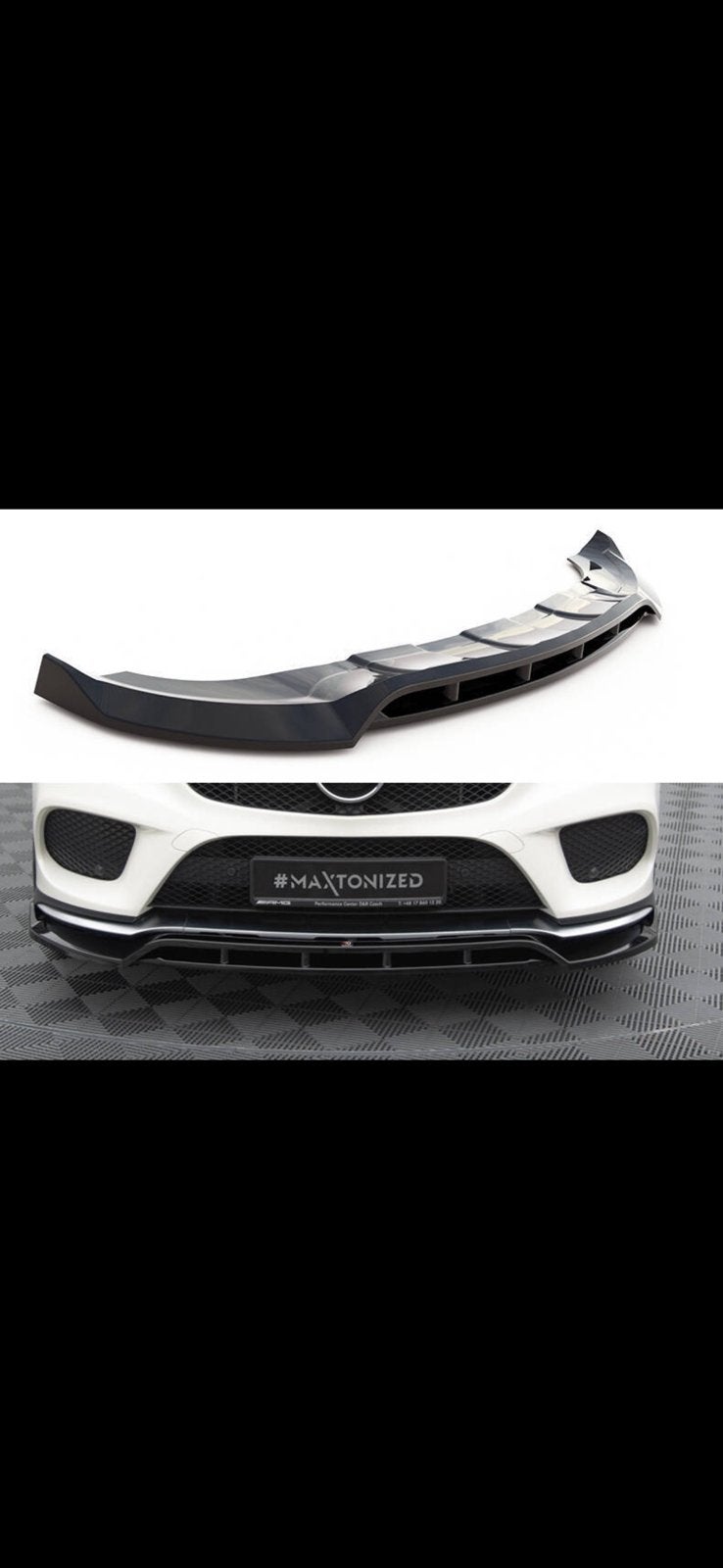 Maxton front lip gle amg  43 63 c292, Ophalen of Verzenden, Nieuw, Bumper