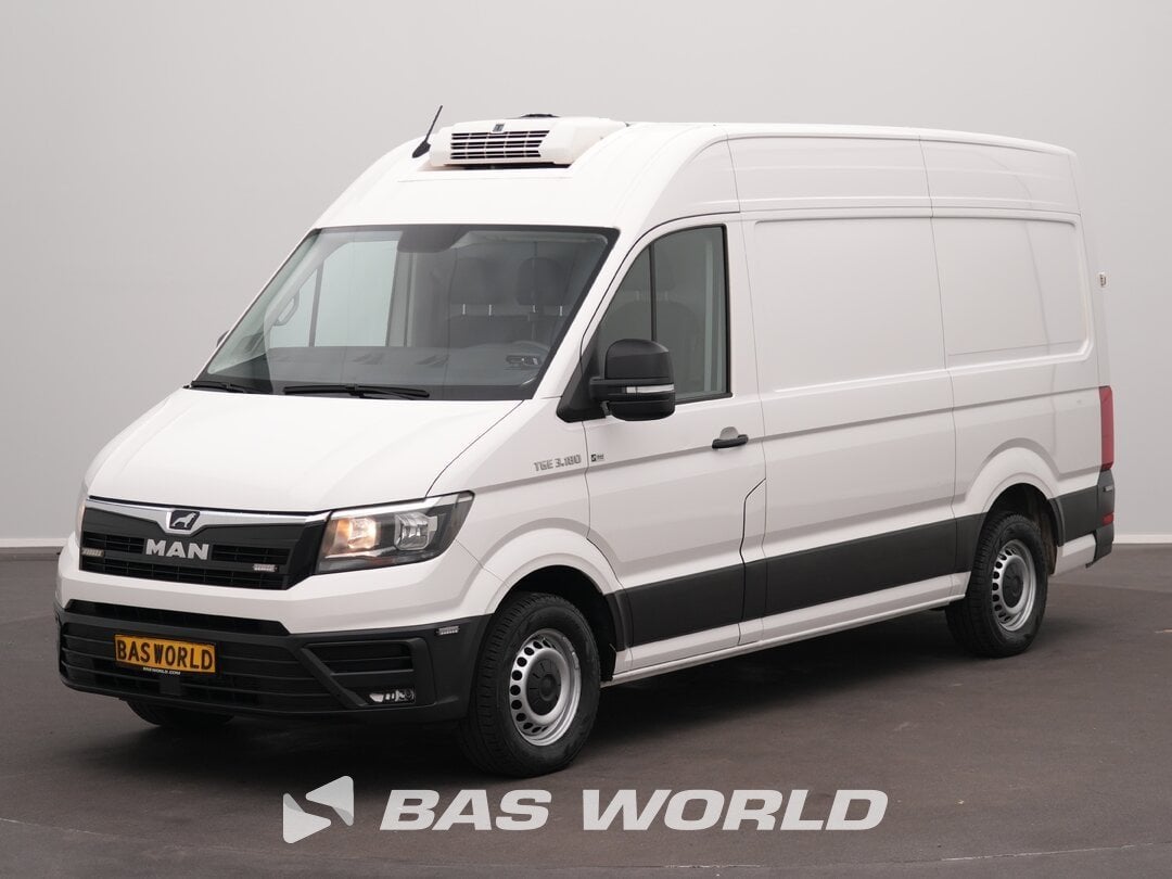 MAN TGE 3.180 Geïsoleerde Gesloten Vrachtwagen Thermo King, Automaat, Gebruikt, Euro 6, 4 cilinders