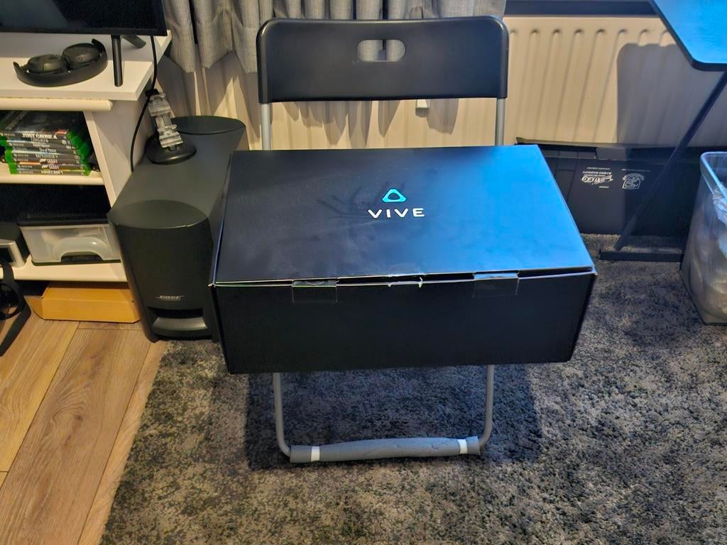 VIVE VR Headset - Complete set voor virtual reality, Ophalen of Verzenden, Gebruikt, VR-bril, Pc