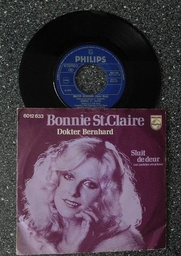 Bonnie St. Claire - dokter Bernhard (vanaf € 1,75), Verzenden, Zo goed als nieuw, 7 inch, Levenslied of Smartlap