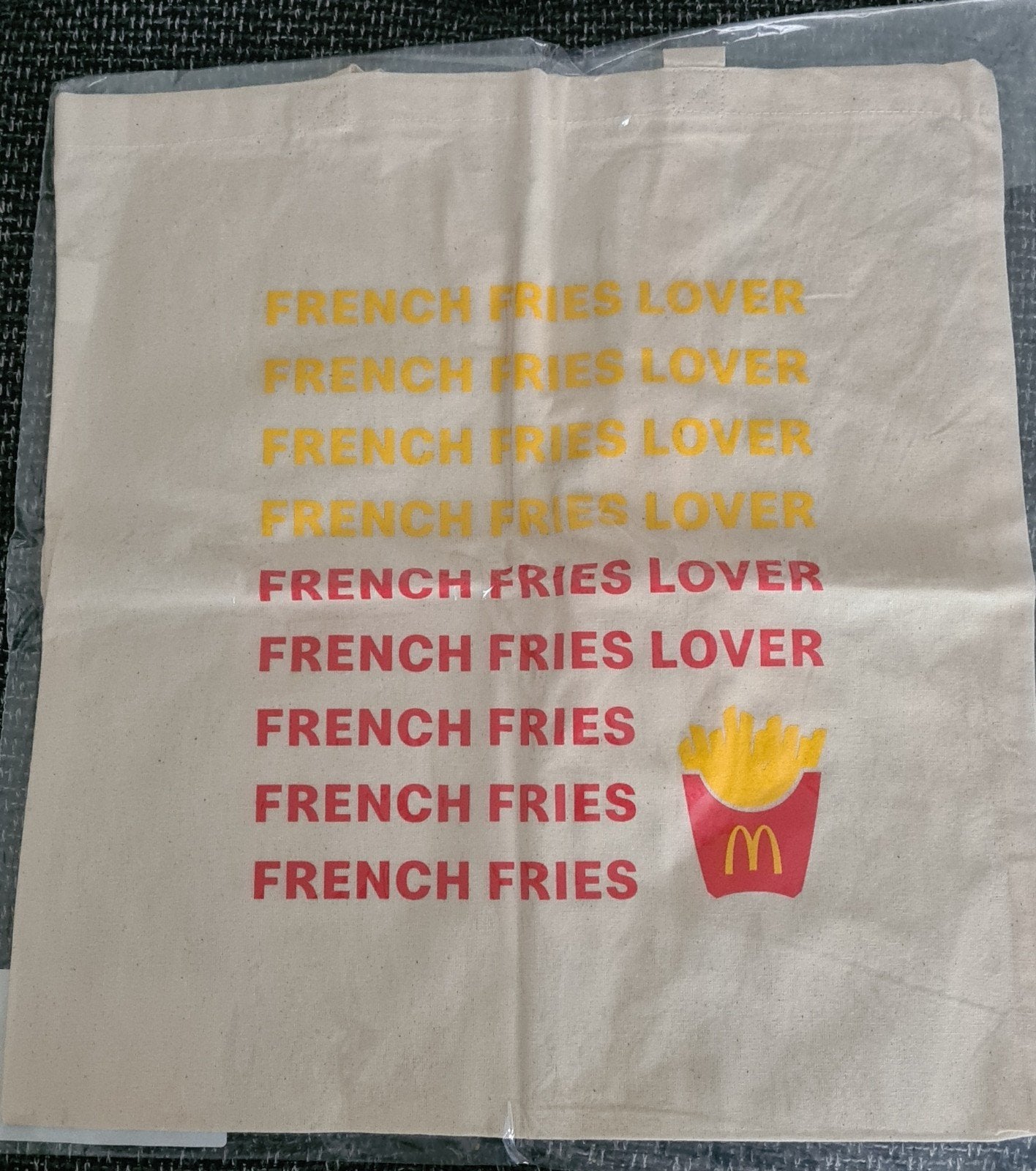 McDonald's Totebag - French Fries Lover, Ophalen of Verzenden, Nieuw