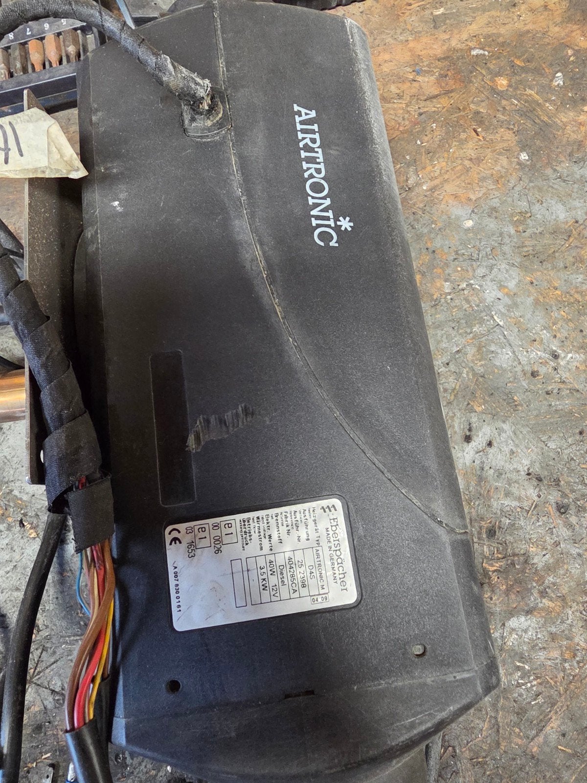 Eberspächer Airtronic D4S Standkachel Diesel 12V 3.5KW, Auto-onderdelen, Ophalen of Verzenden, Gebruikt, Universele onderdelen