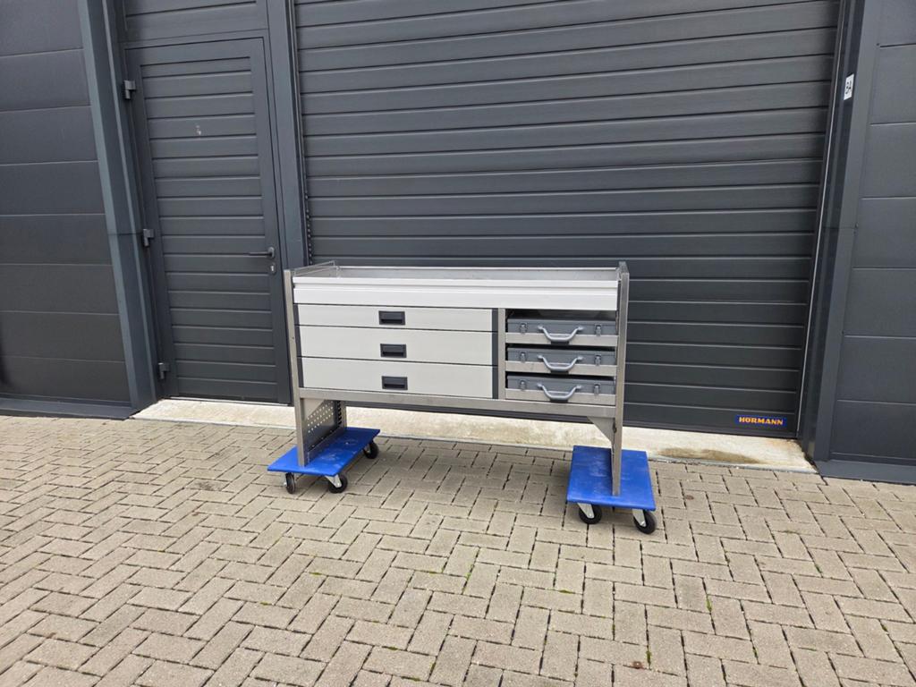 Aluca bedrijfswagen inrichting bedrijfswageninrichting, Ophalen