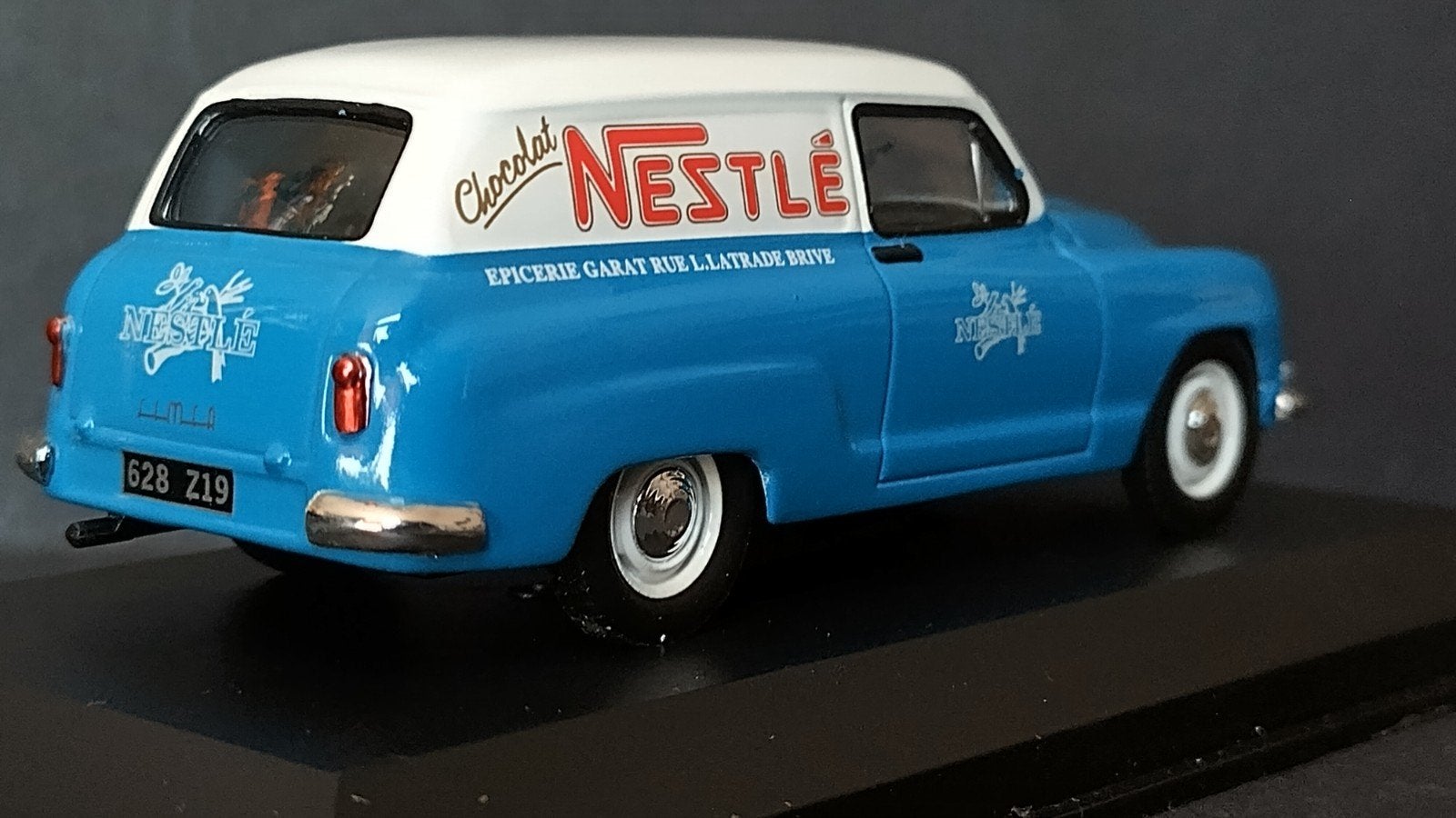 Simca Aronde Messagere Nestle 1:43 Altaya Pol, Overige merken, Auto, Verzenden, Nieuw