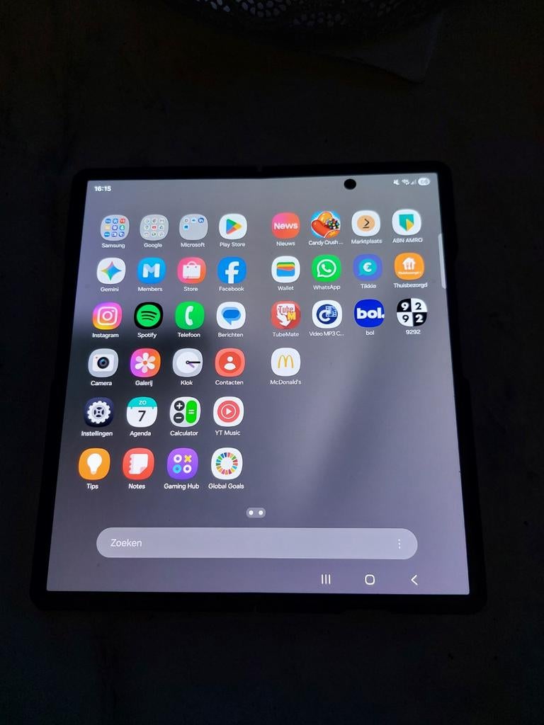 Galaxy Fold 7, Ophalen, Zwart, Zo goed als nieuw, Galaxy Z Fold