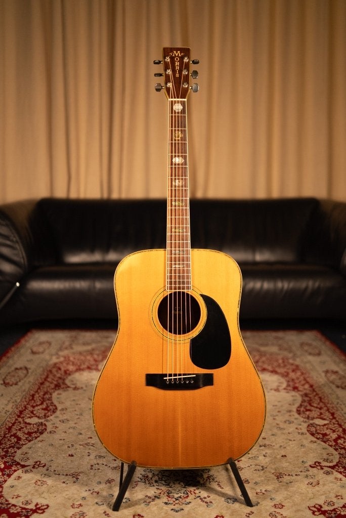 Morris TW60 | Lawsuit | D45 | 70’s Japan, Ophalen of Verzenden, Zo goed als nieuw, Western- of Steelstringgitaar