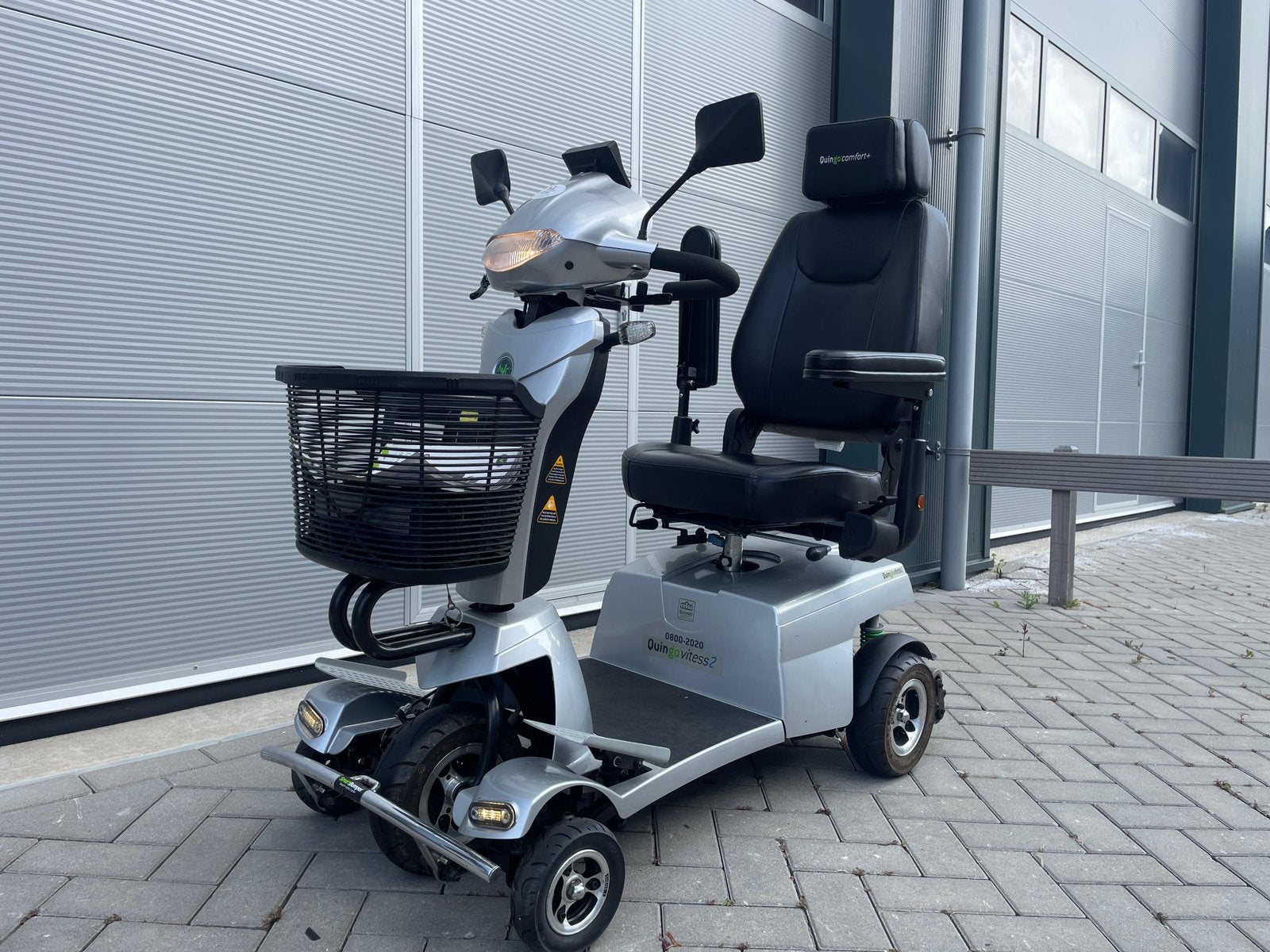 Nette scootmobiel Quingo Vitess 2 met camera