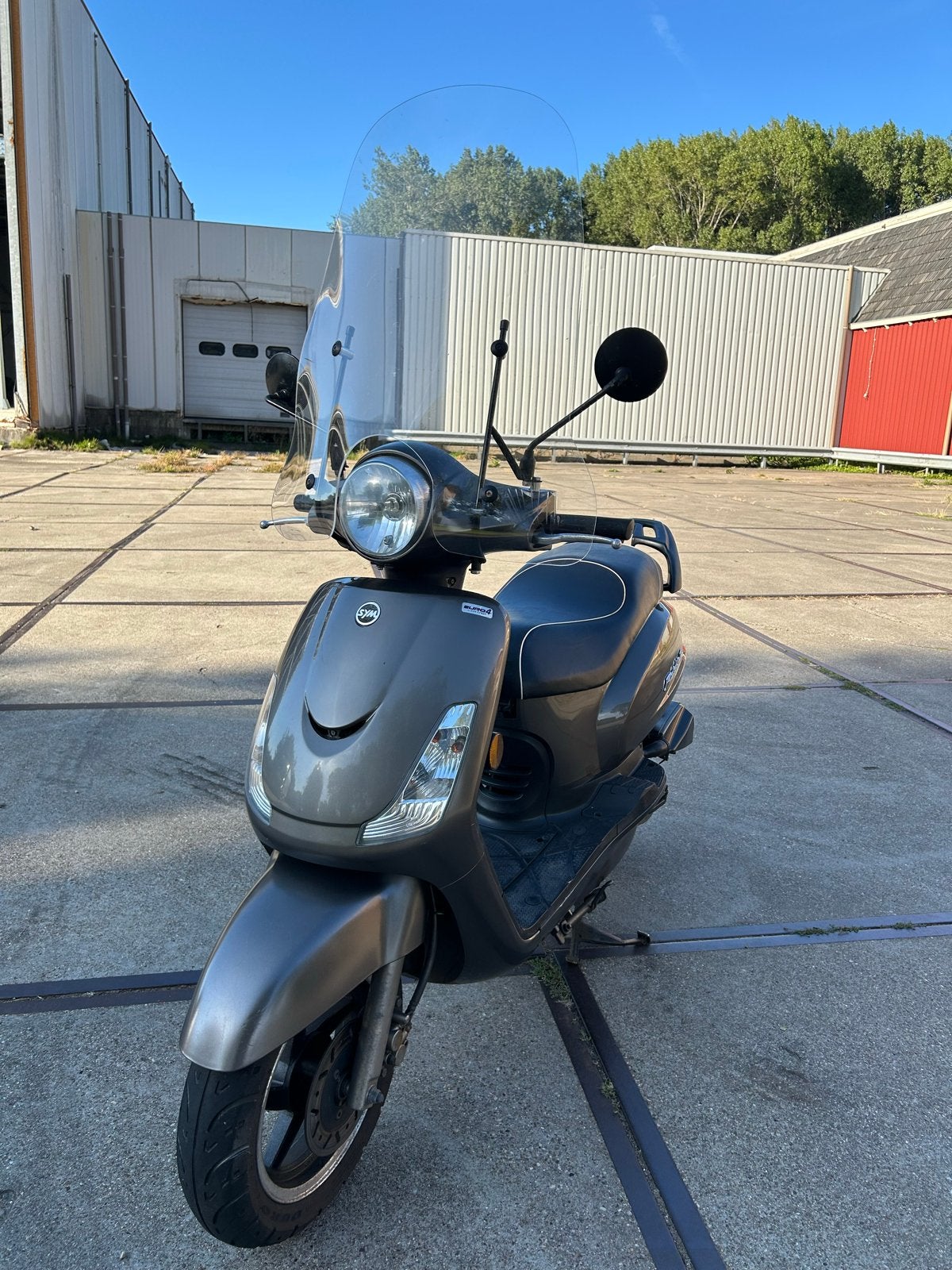 Sym Fiddle II scooter - Grijs, Ophalen, Gebruikt, SYM, Benzine