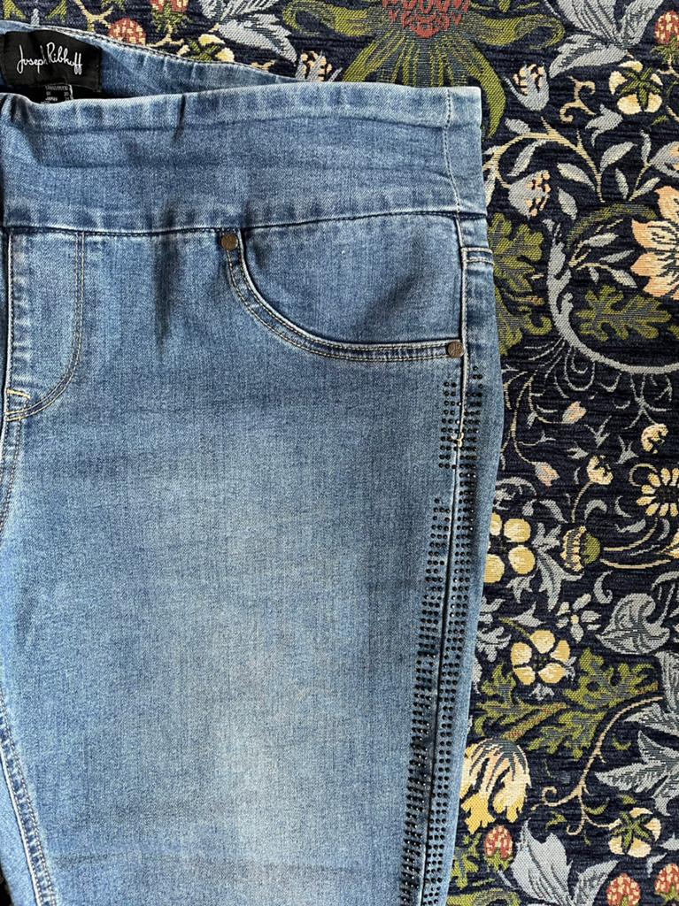Joseph Ribkoff pantalon/jeans maat 46(vj), Blauw, Maat 46/48 (XL) of groter, Ophalen of Verzenden, Zo goed als nieuw